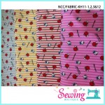 FABRIC-KH11-1, 2, 3 & 12 HELLO KITTY INSPIRATION
